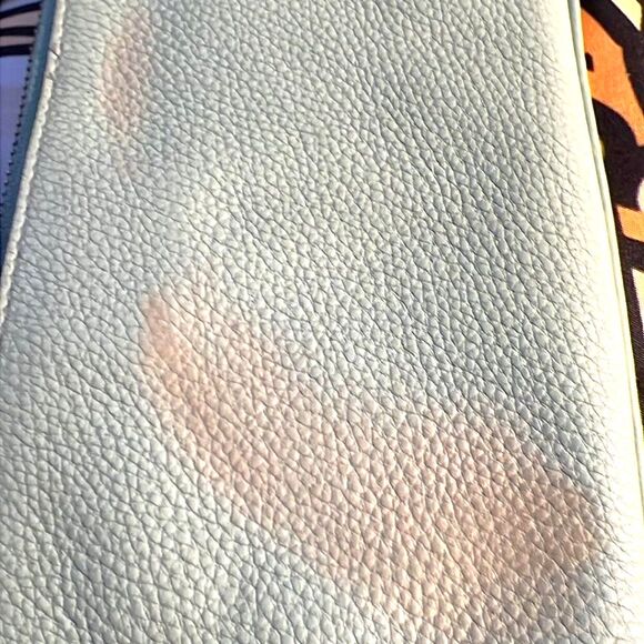 Kate Spade Wristlet - Light Aqua Color - See pictures for issues - Picture 3 of 8